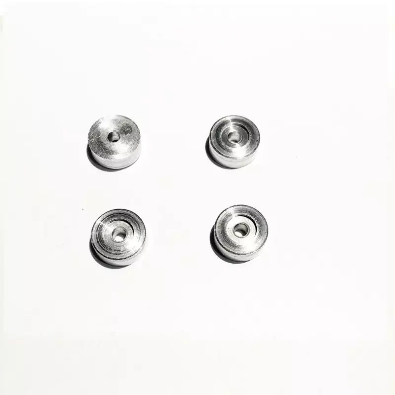 4 inserts Aluminium - ø8.70 X 3.65 mm - CPC Production - CPCB132M |...