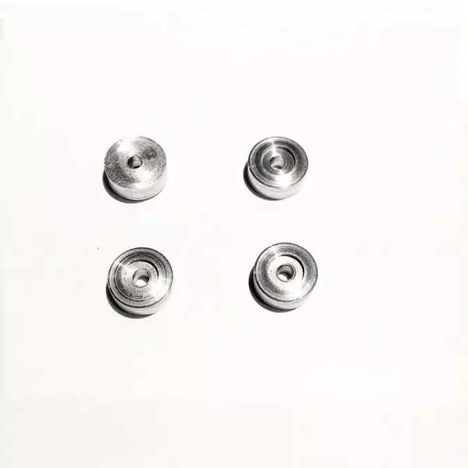 4 inserts Aluminium - ø8.70 X 3.65 mm - CPC Production - CPCB132M |...