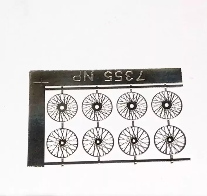 8 Rayons ø 11.50 - Photodecoupe - Pour 4 roues |Pièces et kits pour...