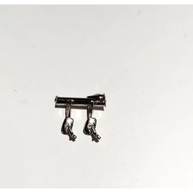 2 rétroviseurs rectangulaires (même côté) - 4X2.50 mm - 1:43