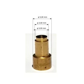 6 moyeux pour roues de camion - Longueur 8.70 mm - Laiton - CPC |Pi...