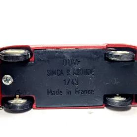 En l'état - SIMCA 9 Aronde - 1:43 - DUVI