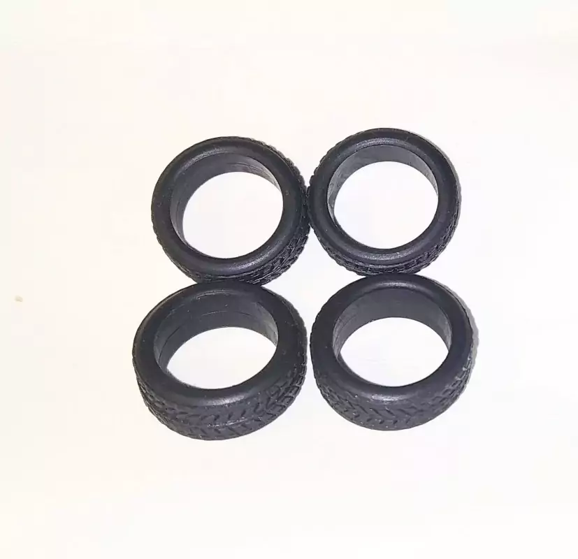 Pneus souples par 4 - ø intérieur 10.50mm - Ech. 1:43 |Pièces et ki...