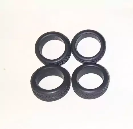 Pneus souples par 4 - ø intérieur 10.50mm - Ech. 1:43 |Pièces et ki...