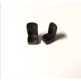 2 Sièges noir - Résine - Artisan43 |Pièces et kits pour voitures mi...