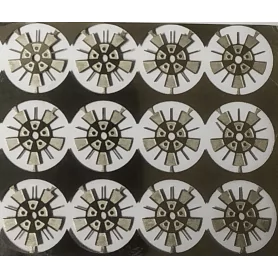 4 jantes en photodécoupe - Ø 8.40 mm - Ech. 1:43 |Pièces et kits po...