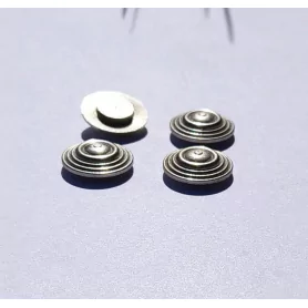 Inserts en laiton chromé - Ø 11 mm - Ech. 1:43 - CPC Production - X...