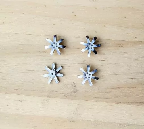 4 Inserts pour jantes - 5 branches - Ech 1/43 - ø11mm - X4 |Pièces ...