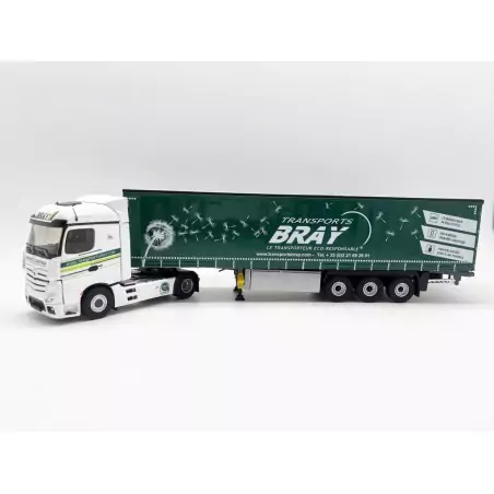 Marketplace : MERCEDES ACTROS 5 remorque TAUTLINER TRANSPORTS BRAY ...