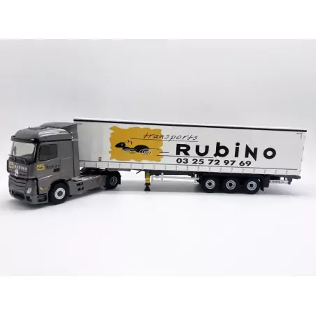 Marketplace : MERCEDES ACTROS 5 TAUTLINER TRANSPORTS RUBINO - ELIGO...