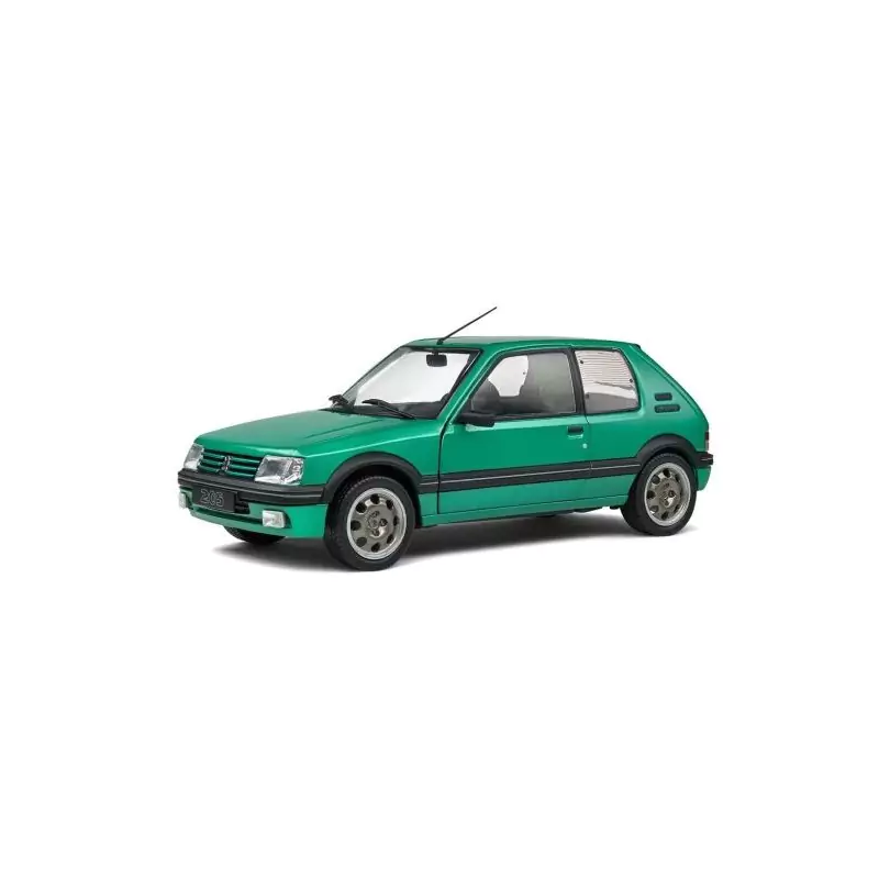 Marketplace : PEUGEOT 205 GTI griffe vert 1992 - Solido - 1:18