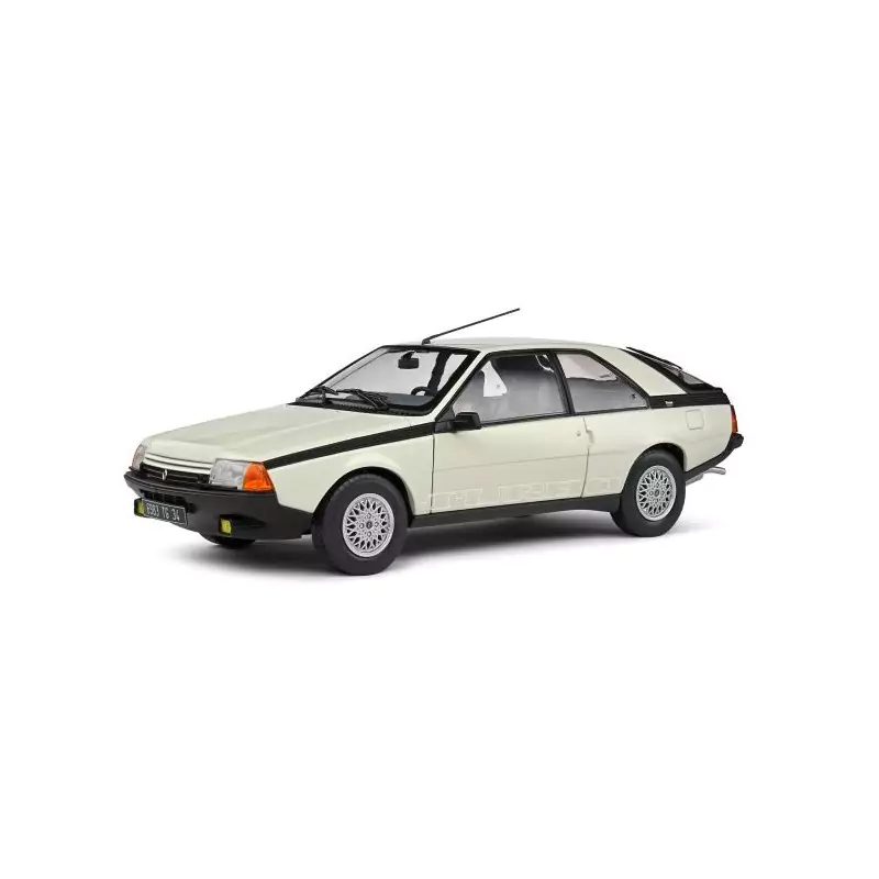 Marketplace : RENAULT Fuego Turbo 1985 Blanc - Solido - 1:18