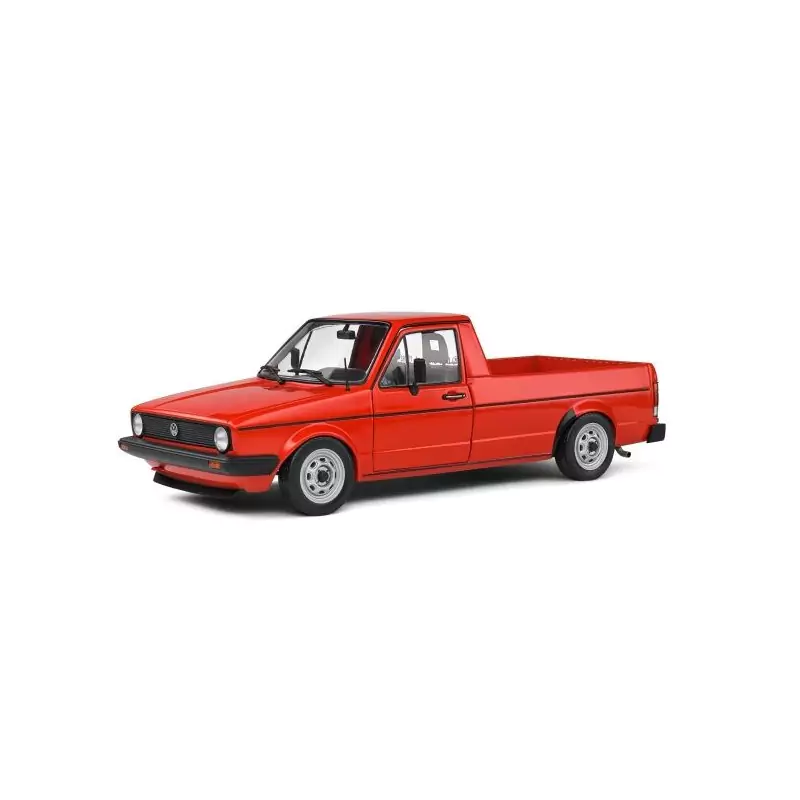 Marketplace : VOLKSWAGEN Caddy MK.1 1982 rouge - Solido - 1:18