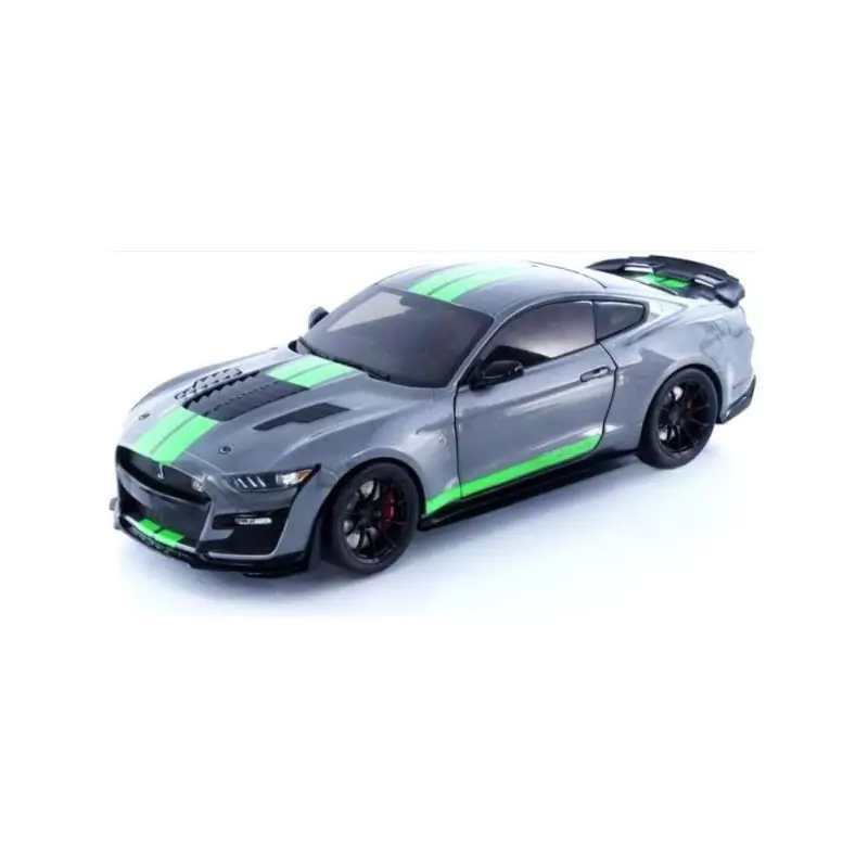 Marketplace : FORD Mustang GT500 2020 gris - Solido - 1:18