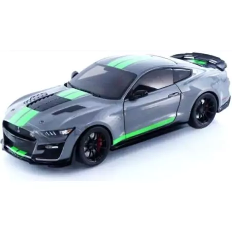 Marketplace : FORD Mustang GT500 2020 gris - Solido - 1:18