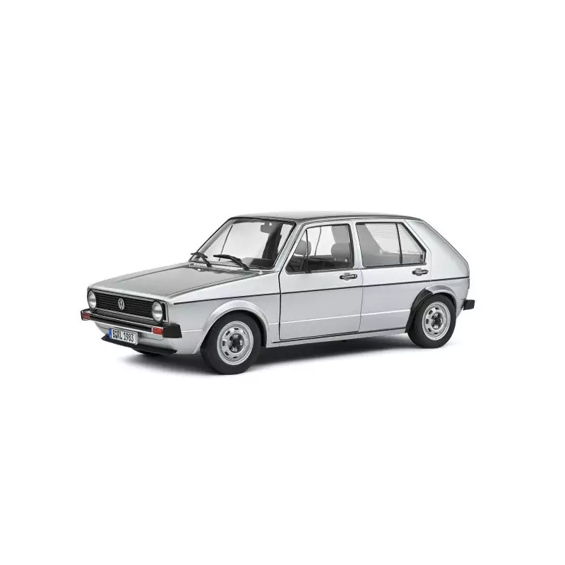 Marketplace : VOLKSWAGEN Golf L 1983 Argent - Solido - 1:18