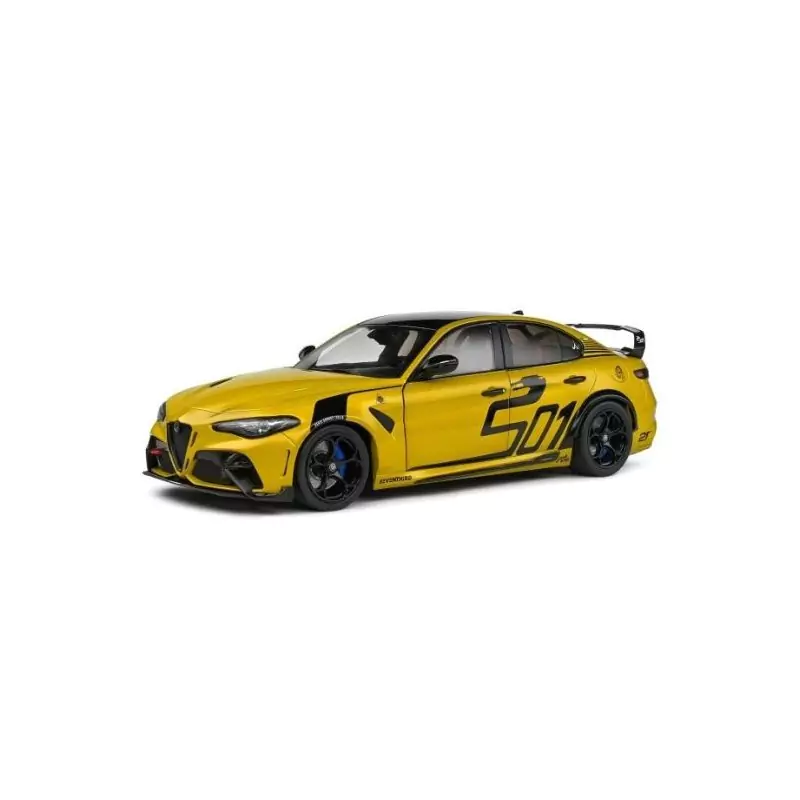 Marketplace : ALFA ROMEO Giulia GTA Nagemaakt 2022 jaune - Solido -...