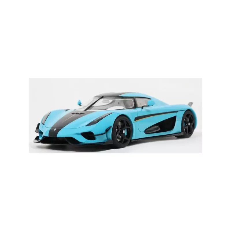 Marketplace : KOENIGSEGG Regera 2018 Bleu - GT Spirit - 1:18
