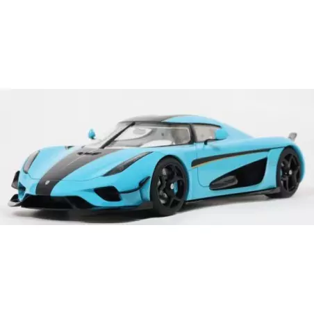 Marketplace : KOENIGSEGG Regera 2018 Bleu - GT Spirit - 1:18