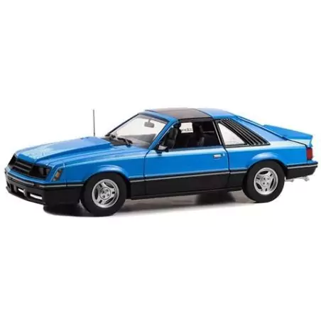 Marketplace : FORD Mustang Cobra T-TOP 1981 Bleu - Greenlight - 1:18