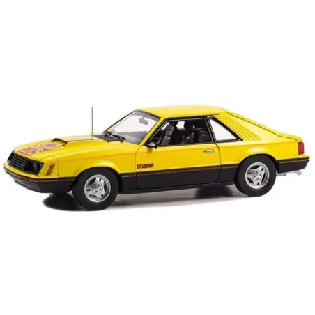 Marketplace : FORD Mustang Cobra coupé 1979 Jaune - Greenlight - 1:18