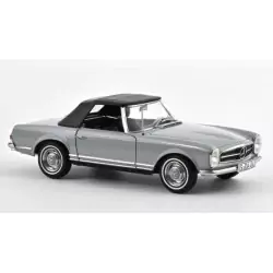 Marketplace : MERCEDES-BENZ 230 SL 1963 grise - Norev - 1:18
