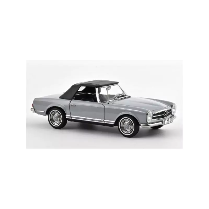 Marketplace : MERCEDES-BENZ 230 SL 1963 grise - Norev - 1:18