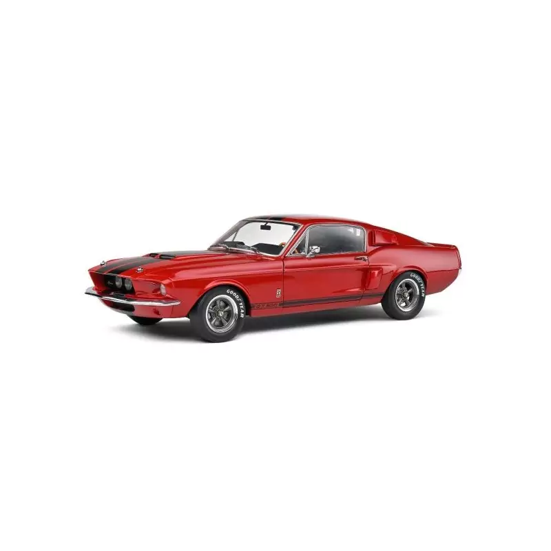 Marketplace : SHELBY GT500 1967 Rouge Bourgogne - Solido - 1:18