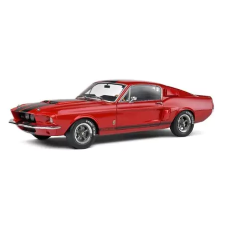 Marketplace : SHELBY GT500 1967 Rouge Bourgogne - Solido - 1:18