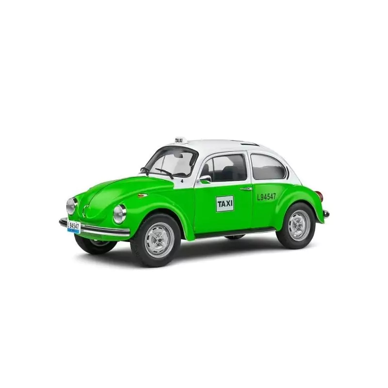 Marketplace : VOLKSWAGEN Beetle 1303 1974 Taxi méxicain Vert et bla...