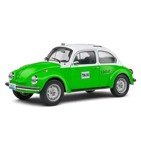 Marketplace : VOLKSWAGEN Beetle 1303 1974 Taxi méxicain Vert et bla...