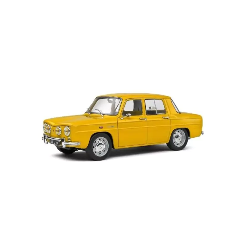 Marketplace : RENAULT 8 S 1968 Jaune - Solido - 1:18