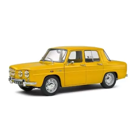 Marketplace : RENAULT 8 S 1968 Jaune - Solido - 1:18