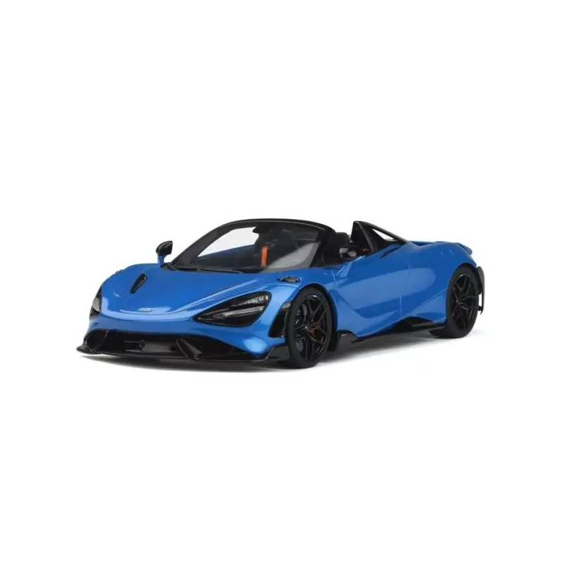 Marketplace : McLAREN 765LT Spider 2021 Bleu - GT Spirit - 1:18