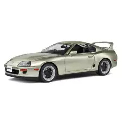Marketplace : TOYOTA Supra MK4 1998 Gris chromé - Solido - 1:18