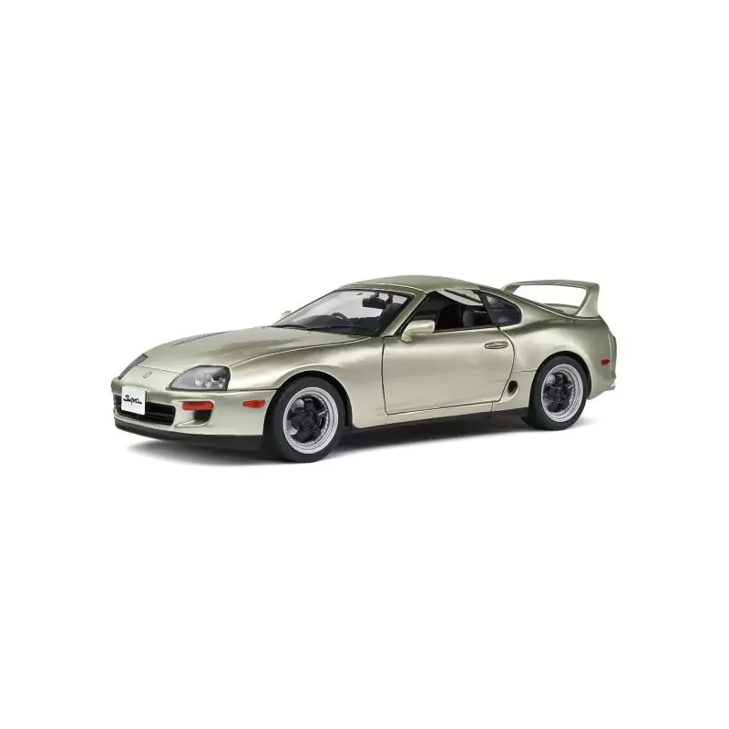 Marketplace : TOYOTA Supra MK4 1998 Gris chromé - Solido - 1:18