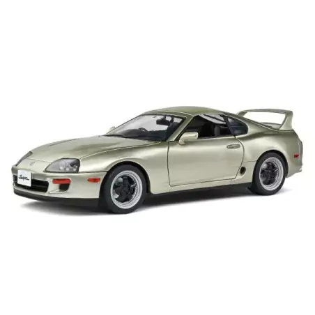 Marketplace : TOYOTA Supra MK4 1998 Gris chromé - Solido - 1:18