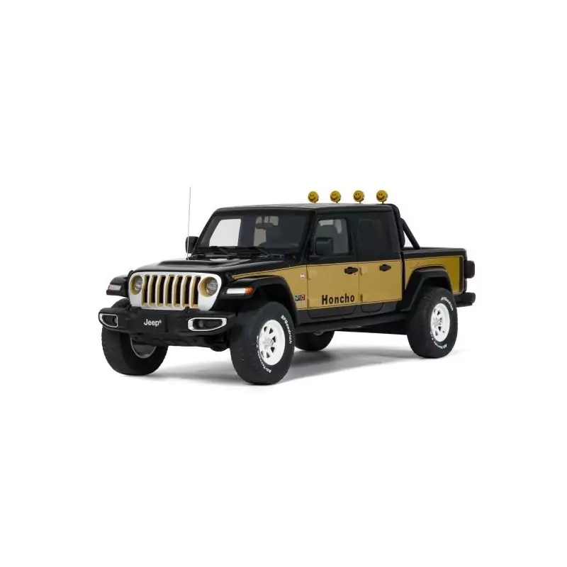 Marketplace : JEEP Gladiator Honcho 2020 Noir - GT Spirit - 1:18
