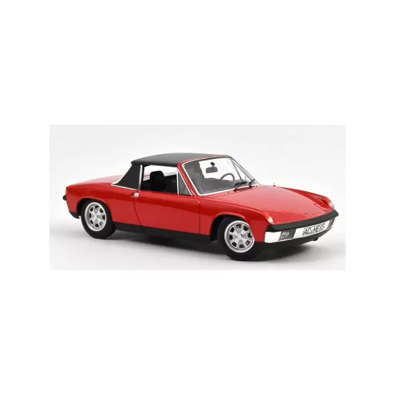 Marketplace : VOLKSWAGEN-PORSCHE 914 1.7 1972 Rouge - Norev - 1:18