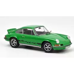 Marketplace : PORSCHE 911 RS 1973 Vert avec Déco noire - Norev - 1:18