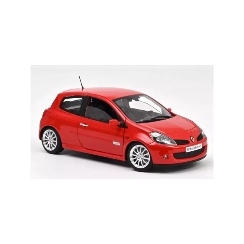 Marketplace : RENAULT Clio RS 2006 rouge Toro - Norev - 1:18