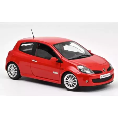 Marketplace : RENAULT Clio RS 2006 rouge Toro - Norev - 1:18