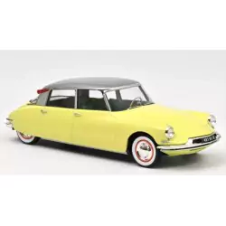 Marketplace : CITROEN DS19 1960 Jaune jonquille avec caravane Digue...