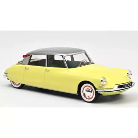 Marketplace : CITROEN DS19 1960 Jaune jonquille avec caravane Digue...
