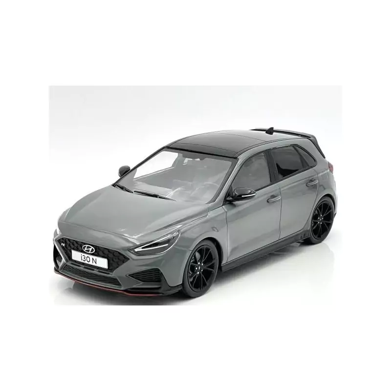 Marketplace : HYUNDAI i30 N 2021 gris - ModelCar - 1:18