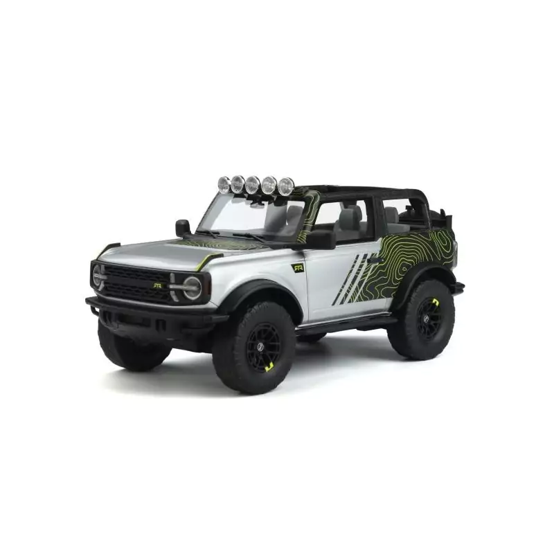 Marketplace : FORD Bronco By RTR 2022 Argent - GT Spirit - 1:18
