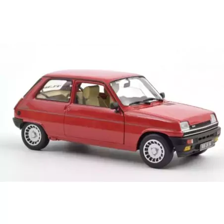 Marketplace : RENAULT 5 Alpine Turbo 1982 rouge - Norev - 1:18