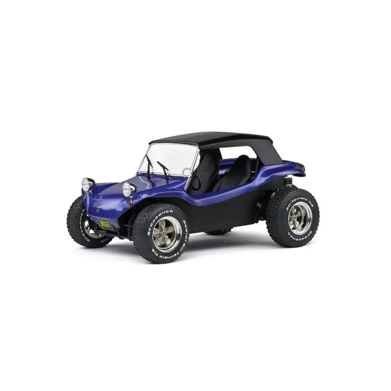 Marketplace : Buggy MEYERS Manx soft roof 1968 violet - Solido - 1:18