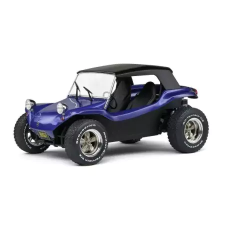 Marketplace : Buggy MEYERS Manx soft roof 1968 violet - Solido - 1:18
