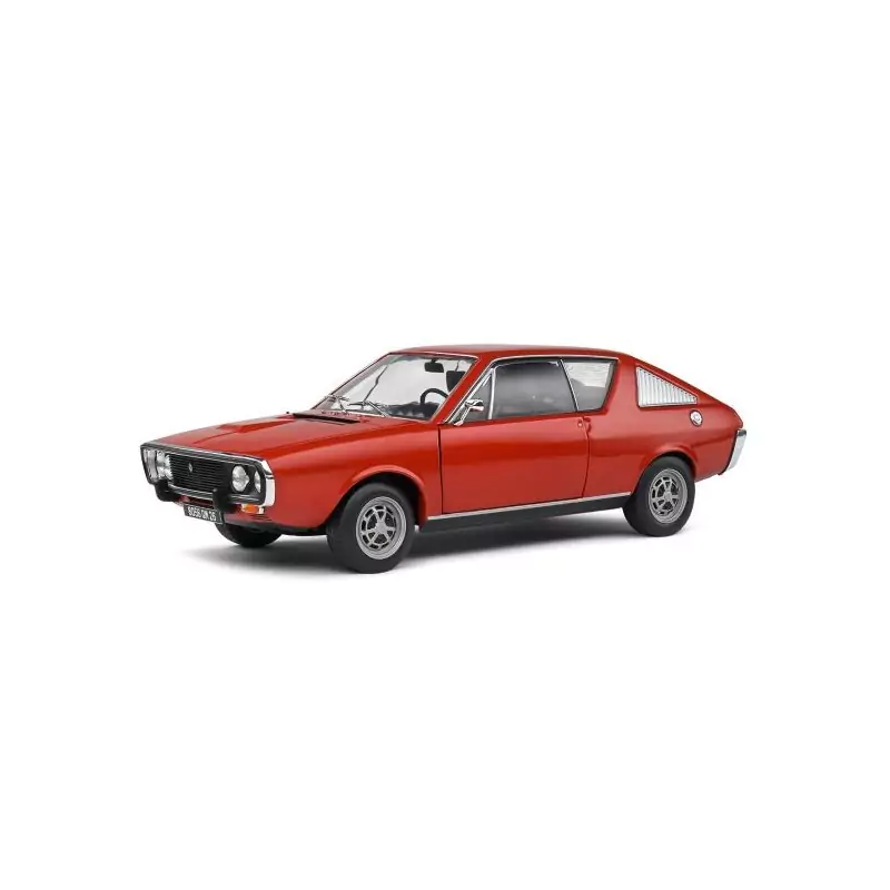 Marketplace : RENAULT 17 MK1 1976 Rouge - Solido - 1:18